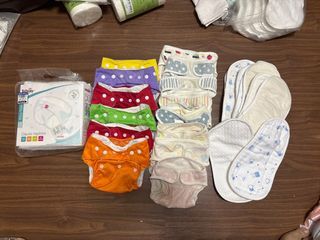 Cloth Diapers - Assorted Colors and Prints