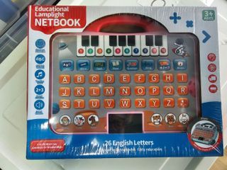 Educational Lamplight Netbook - 26 English Letters