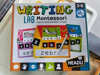Headu Writing Lab Montessori Educational Toy