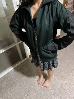 Onitsuka Tiger Green Track Jacket and pants