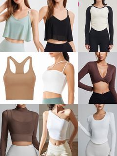 Brand New Activewear Tops & Skirts/Pants - Various Sizes & Colors