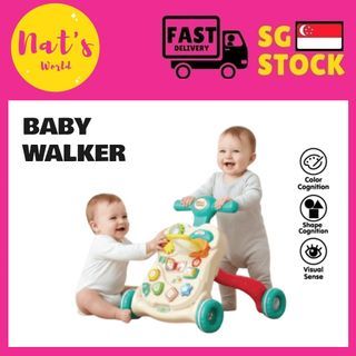 Baby activity table piano gym multi-purpose table baby walker push learning to walk (Funny walker)