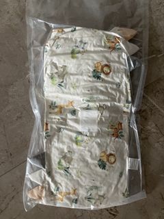 Baby Sleeping bamboo medium large 19 X 38cm pillow with Safari Prints animals