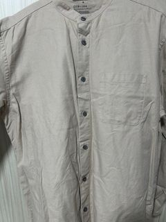 Mandarin Collar Shirt - Size M