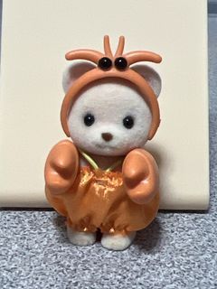 Sylvanian Families Bear in Lobster Costume