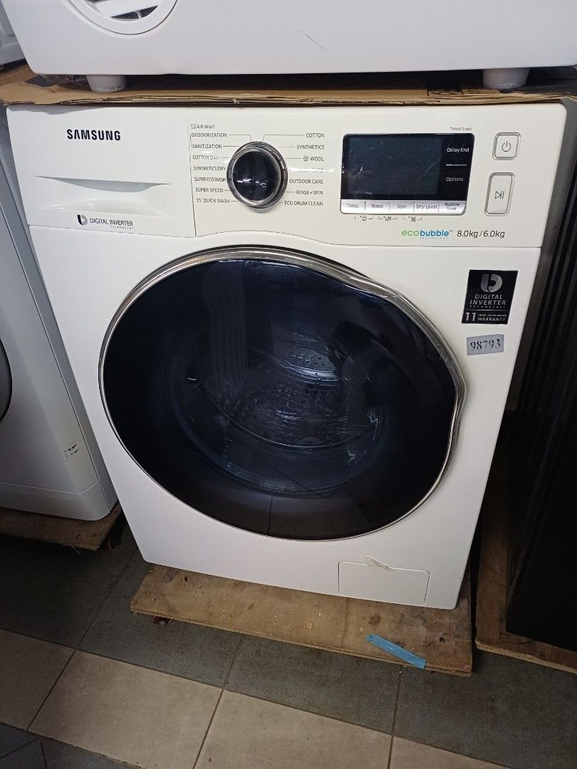 Samsung Washing Machine free.delivery and disposal (Category: Washing Machines and Dryers) located in Singapore. Submitted by jerry97777 (Listing ID 1437892462, Image 1). Description: WA91825901Jerry: Several washing machines just arrived at my store, including Samsung Electrolux, WHRIBOSH, and Bosch 8-10.5kg models. Contact me if you're interested. Good price, free delivery, and free disposal. Thank you!.