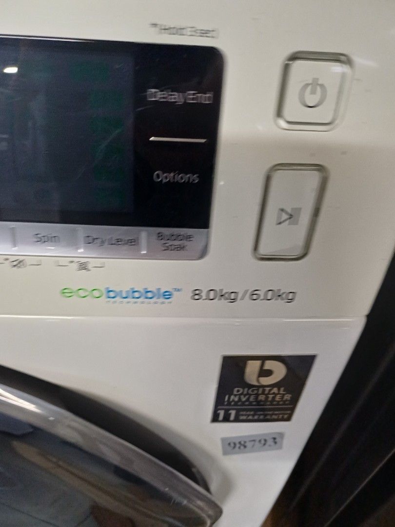 Samsung Washing Machine free.delivery and disposal (Category: Washing Machines and Dryers) located in Singapore. Submitted by jerry97777 (Listing ID 1437892462, Image 2). Description: WA91825901Jerry: Several washing machines just arrived at my store, including Samsung Electrolux, WHRIBOSH, and Bosch 8-10.5kg models. Contact me if you're interested. Good price, free delivery, and free disposal. Thank you!.