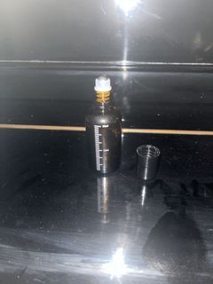30ml with Measurement Markings Amber roller bottle