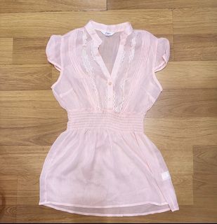 vintage lace layering blouse