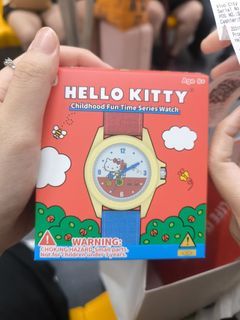 Brand new in foil WTS / WTT Hello Kitty Childhood Fun Time Series Watch
