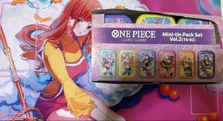 One Piece Card Game TS-02 Mini-tin Pack Set Vol.2