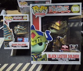 Funko Pop! Yu-Gi-Oh! Dark Paladin & Black Luster Soldier Bundle