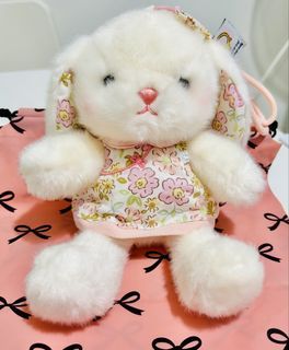 (FOC Delivery) Cute Cream Bunny In Floral Cheongsam For Sale!