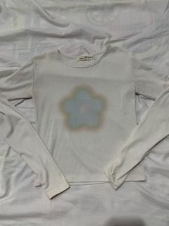 Day Day Flower Graphic Long Sleeve Top