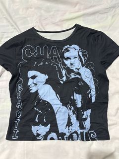 Graphic Print Black T-Shirt