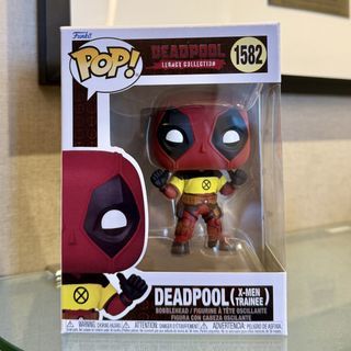 RARE FIND Funko Pop Deadpool X-Men Trainee #1582 Deadpool Legacy Collection Mint Box not wolverine 