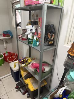 3 Metal Storage Shelves