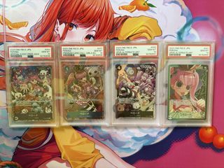 One Piece Card Game - Perona Set - PSA 10