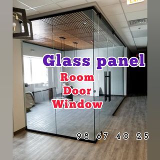 #Glass panel installation#Drywall & False ceiling installation#Office glass partition#Glass door/Sliding door/Swing door#Window#Soundproof#Room divider#Office/Commercial space/Industrial area partition#HDB,Condo,Landed,Storey,Shop,EM,EA#Plaster#Painting