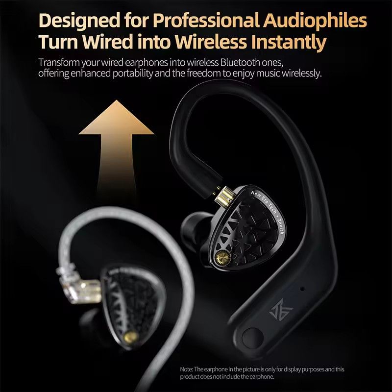 KZ AN01 ANC Wireless Bluetooth Module LDAC HD Active Noise Cancelling Ear Hook Cable For C-Pin Earphones (Category: Earphones) located in Singapore. Submitted by chinatown_18 (Listing ID 1440272116, Image 1). Description: in stock in Singapore free mail.