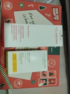 Clarins Body Partner & Tonic Treatment Oil Set