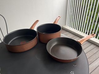 Tefal Copper Cookware Set