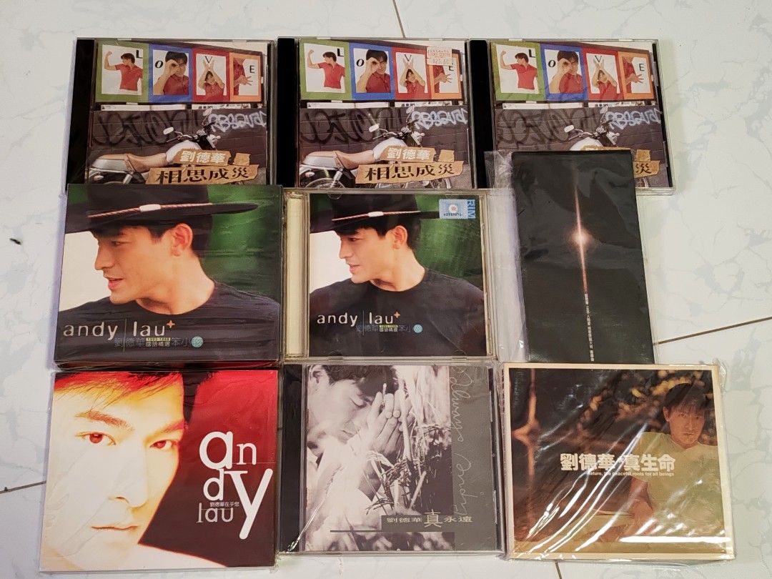 Andy Lau Collection cd original Various Albums (Category: CDs & DVDs) located in Singapore. Submitted by luckyno80 (Listing ID 1440774444, Image 3). Description: - Collection of original Andy Lau CDs - From the Hong Kong singer and actor - Ideal for fans completing their collection - Includes some older releases 1st/2nd pic $20 each. 3 for $55 3rd/4th pic $8 each. 3 for $20 .
