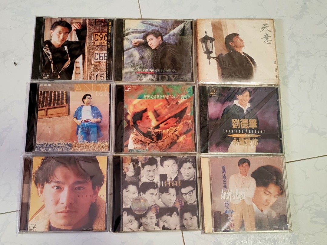Andy Lau Collection cd original Various Albums (Category: CDs & DVDs) located in Singapore. Submitted by luckyno80 (Listing ID 1440774444, Image 1). Description: - Collection of original Andy Lau CDs - From the Hong Kong singer and actor - Ideal for fans completing their collection - Includes some older releases 1st/2nd pic $20 each. 3 for $55 3rd/4th pic $8 each. 3 for $20 .