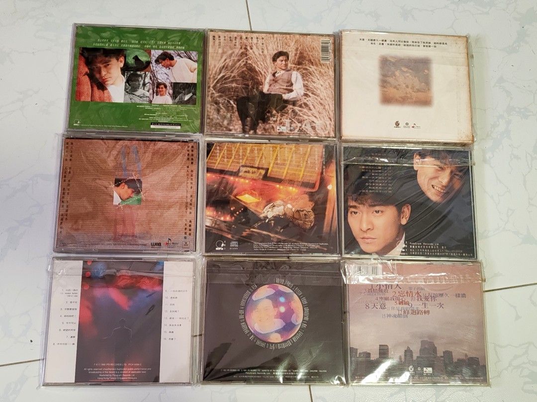 Andy Lau Collection cd original Various Albums (Category: CDs & DVDs) located in Singapore. Submitted by luckyno80 (Listing ID 1440774444, Image 2). Description: - Collection of original Andy Lau CDs - From the Hong Kong singer and actor - Ideal for fans completing their collection - Includes some older releases 1st/2nd pic $20 each. 3 for $55 3rd/4th pic $8 each. 3 for $20 .