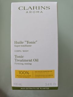 Clarins tonic treatment body oil 100ml