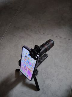 Smartphone Telephoto Lens with Tripod