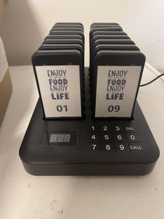 12/16pcs Multipurpose beeper/pager food & beverage