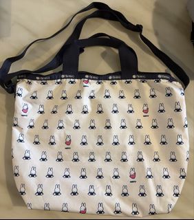 Authentic LeSportsac x Dick Bruna Miffy Tote Bag