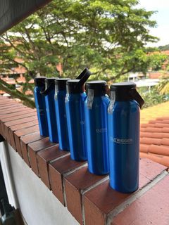 Outrigger Blue Aluminum Water Bottles
