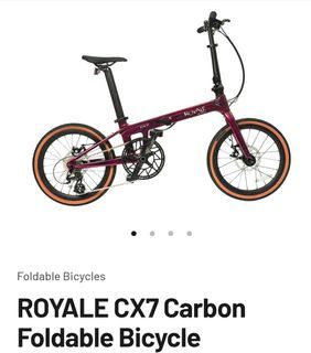 Royale CX7 Carbon Foldable Bicycle
