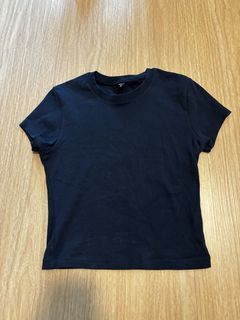 Navy Blue Crew Neck T-Shirt