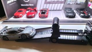 1/64 Car Loader Truck,  various Mercedes