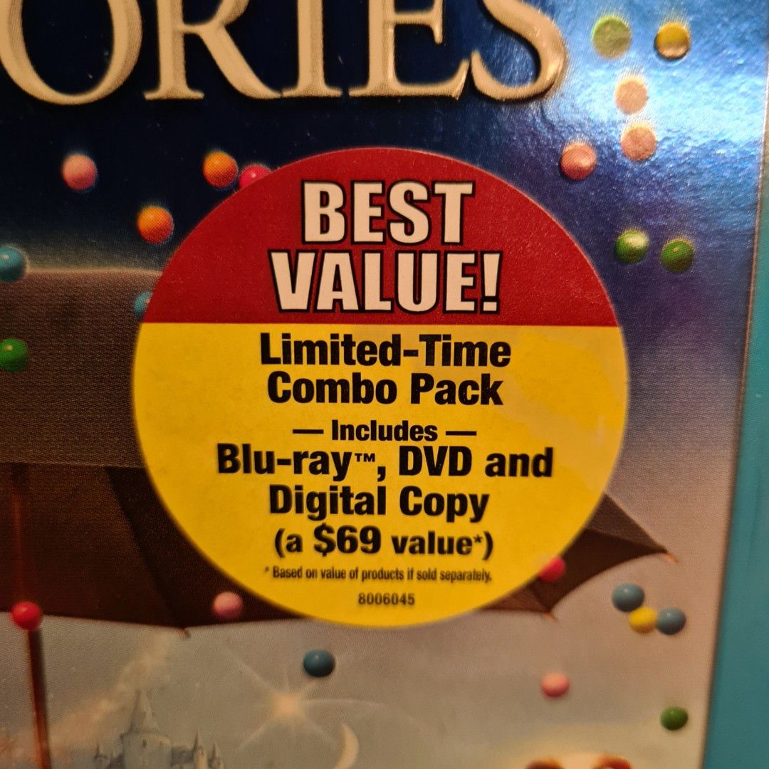 FREE TRACKABLE SHIPPING AND NEW AND SEALED! Adam Sandler's Hit Disney Family Comedy Blu Ray And DVD First Press Limited Edition Combo Pack (Category: CDs & DVDs) located in Singapore. Submitted by doraguy (Listing ID 1441308125, Image 2). Description: First Press limited edition Blu Ray and DVD combo set with external paper slipcase. No longer in print. Shops free with smartpac. The most entertaining BEDTIME STORIES experience you can have is thi