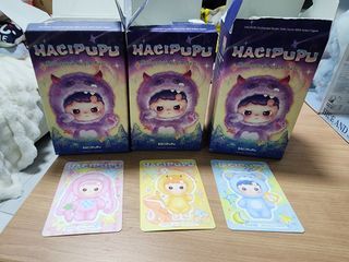 Popmart HACIPUPU Enchanted Realm Tales Series MINI Action whimsical investor /  wonderland guide / carot guardian