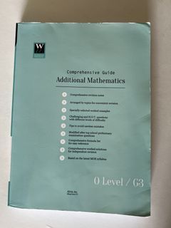 Wisemann Comprehensive Guide Additional Mathematics O Level / G3
