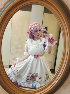 AMAVEL Lolita Japan Brand Dress used once to cosplay Maplestory Lucid