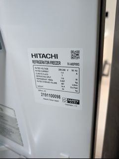 Hitachi Refrigerator-Freezer R-V480P8MS