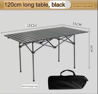 New 120cm camping table  with storage bag