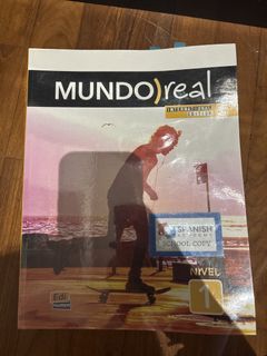 Mundo Real International Edition Nivel 1 Textbook Spanish