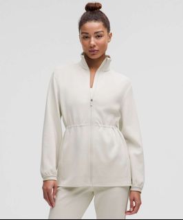 Lululemon Softstreme Cinch-Waist Full-Zip Jacket
