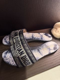 Christian Dior Tie-Dye Slides