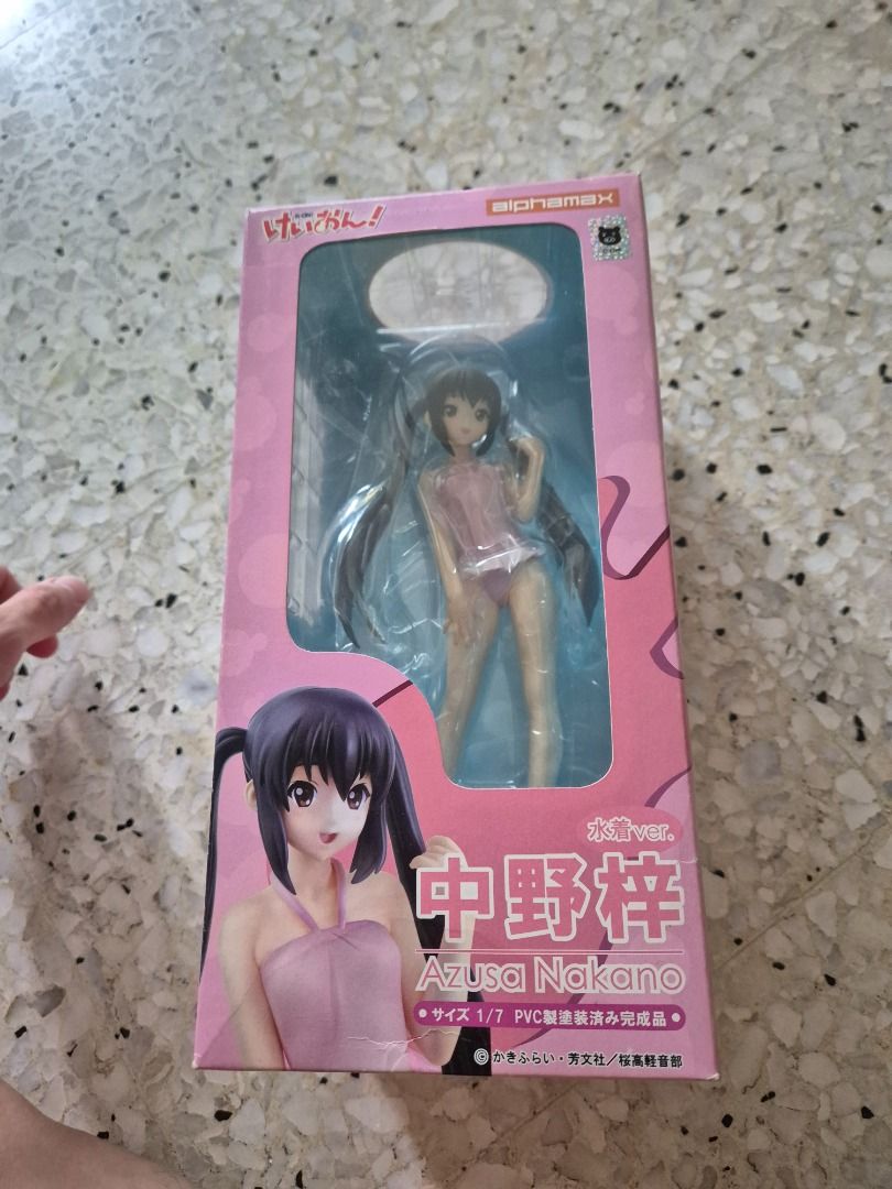 K-ON Nakano Azusa Swim Wear Ver. Alphamax 1/7 Scale Anime Figure Figurine Statue (Category: Toy Figures) located in Singapore. Submitted by chikara130 (Listing ID 1443999804, Image 2). Description: .