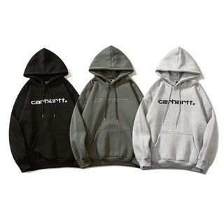 (BRAND NEW IN STOCK) Carhartt Classic plain embroidered sweatshirt jacket hoodie WIP High streetwear Hoodie