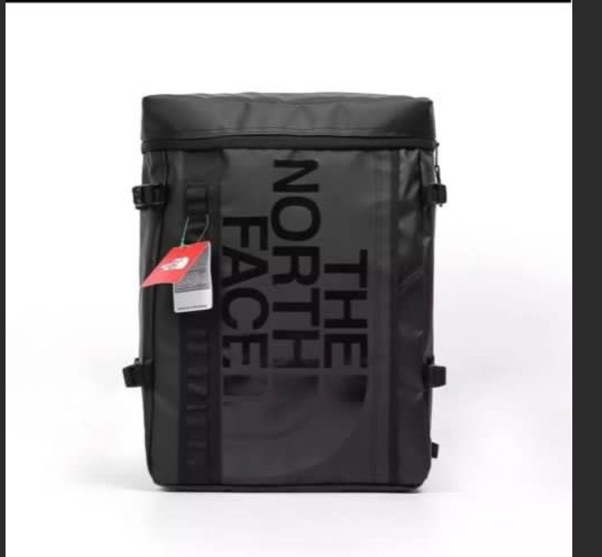 (BRAND NEW IN STOCK) TNF The North Face Fusebox 1/2 I/II Explore Travel Backpack Bag Waterproof Windproof Heat resistant Fabric 16inch Shockproof Laptop For Office, School, Sports, Casual, Outdoor Everyday use (Category: Backpacks) located in Singapore. Submitted by the.soft.staples (Listing ID 1444181831, Image 2). Description: Built for modern explorers, the The North Face Fusebox Explore Backpack pairs bold urban style with rugged protection-f
