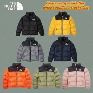 (BRAND NEW IN STOCK) TNF The NorthFace UNISEX Waterproof Puffer Winter 700 Goose Down 1996 Down Jacket Couple Embroidered Label YKK Zip Winter Warm Jacket for Outdoor/Casual/Recreation